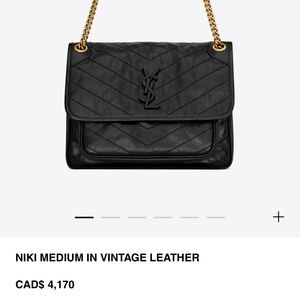 YSL Niki Med Bag